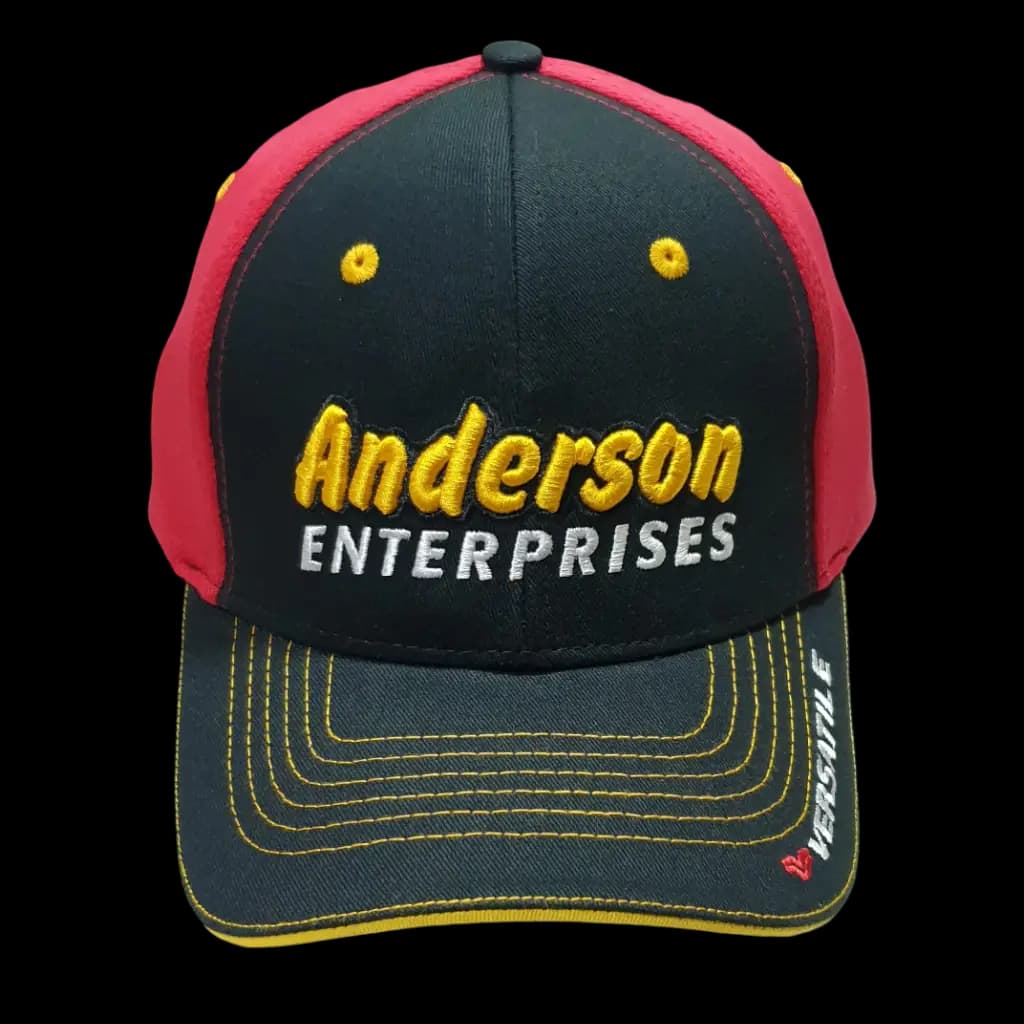 3D embroidery logo method on a custom cap