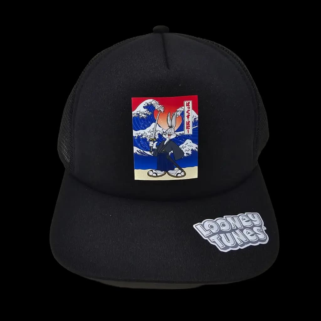 Direct heat pressed print logo method on a custom cap
