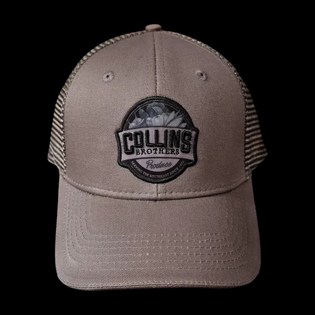 Embroidery on sublimated patch logo method on a custom cap